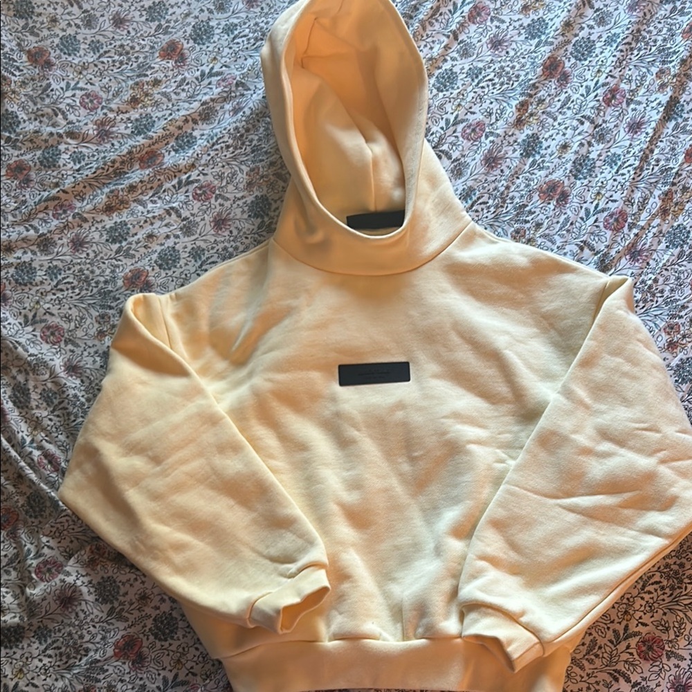 Yellow Hoodie with Logo